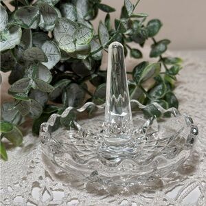 Vintage Crystal Ring Holder